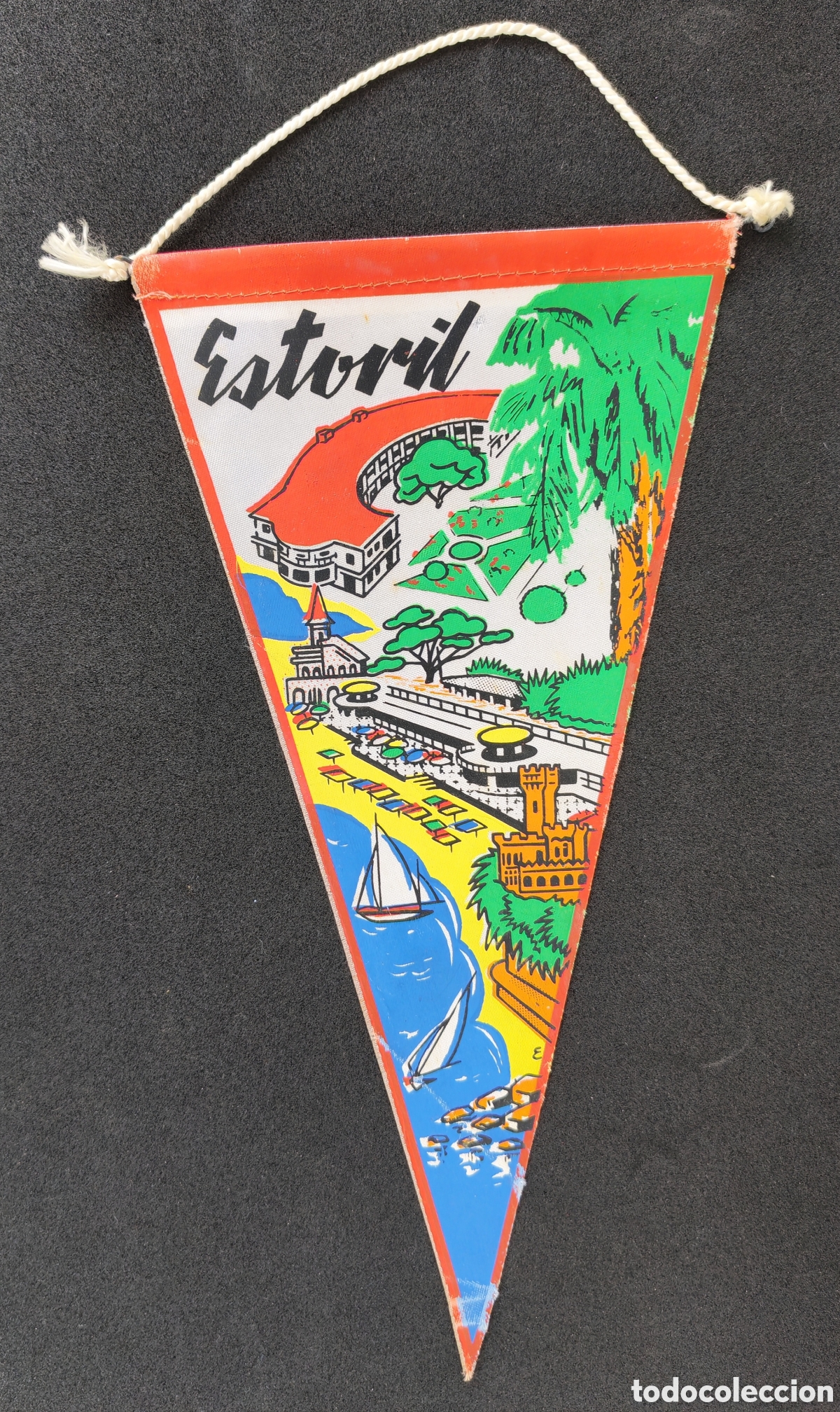 Bandierine di collezione: Antiguo Bander&iacute;n turistico de Estoril, Portugal (Lisboa)