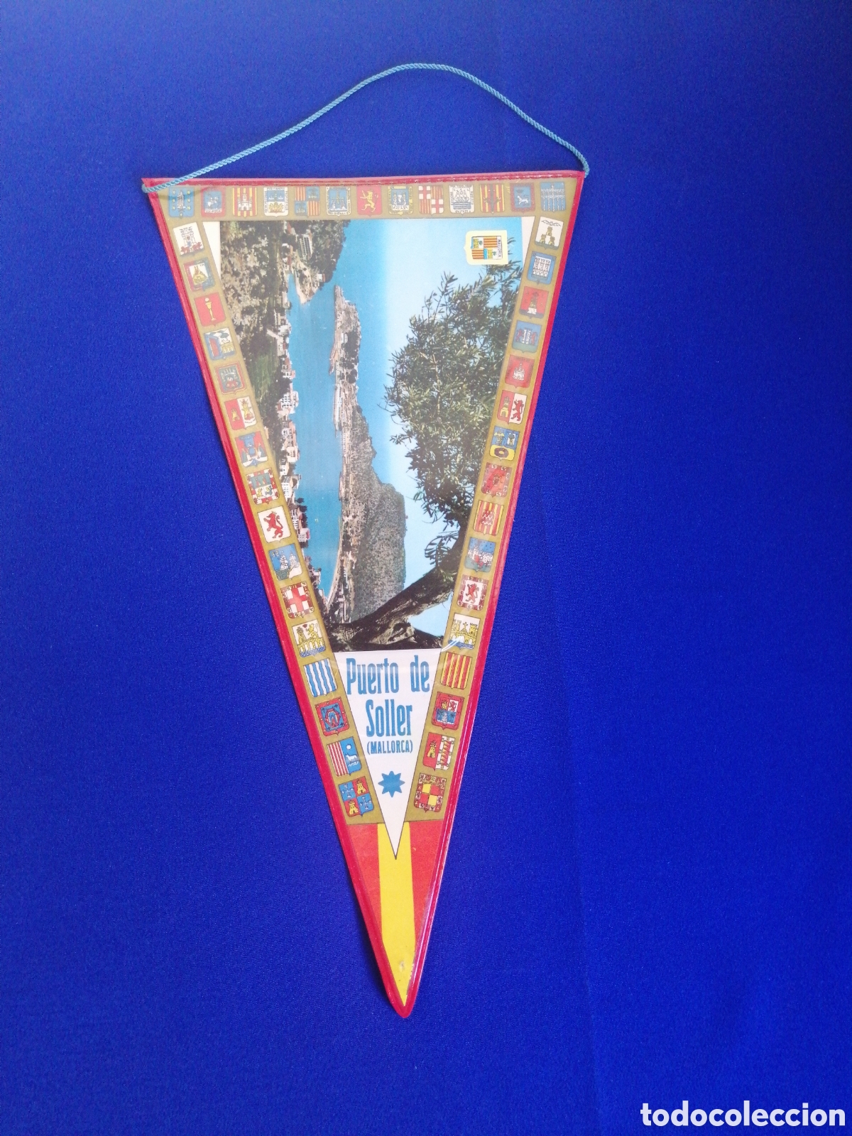 Collection pennants: PUERTO DE SOLLER (MALLORCA) BANDERIN ANTIGUO