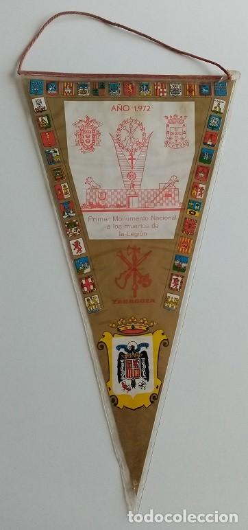 Sammlung von Wimpeln: Primer Monumento Nacional a los muertos de la Legi&oacute;n Zaragoza 1972 - Bodas de Oro Ceuta 1er Proyecto