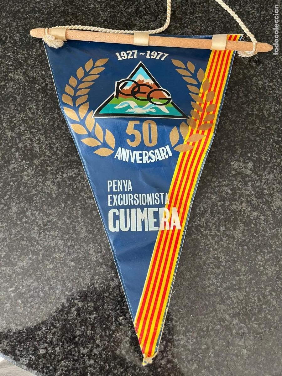 Collection pennants: bander&iacute;n 50 a&ntilde;os penya excursionesta Guimera L&eacute;rida