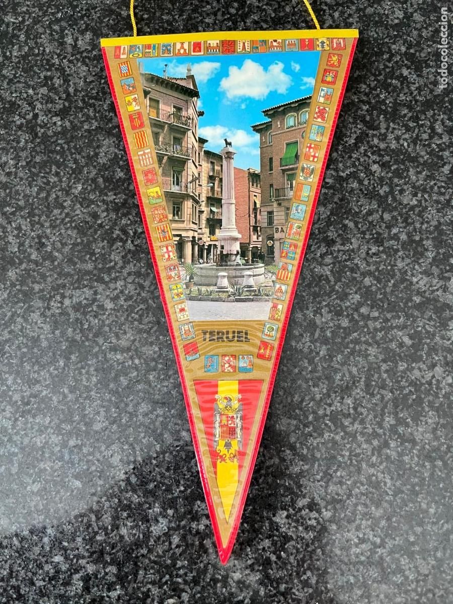 Banderines de colecci&oacute;n: banderin Terual a&ntilde;os 60