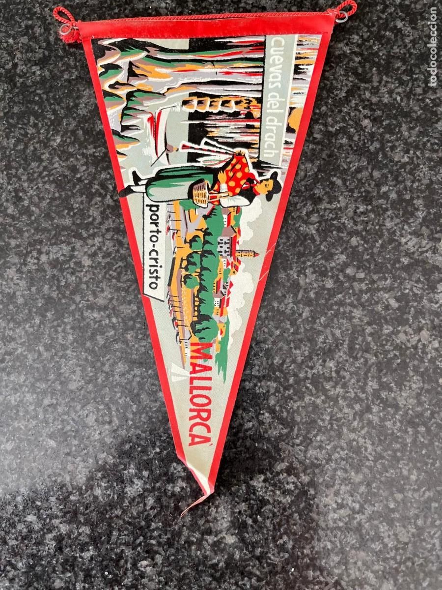 Banderines de colecci&oacute;n: banderin portocristo Mallorca a&ntilde;os 60