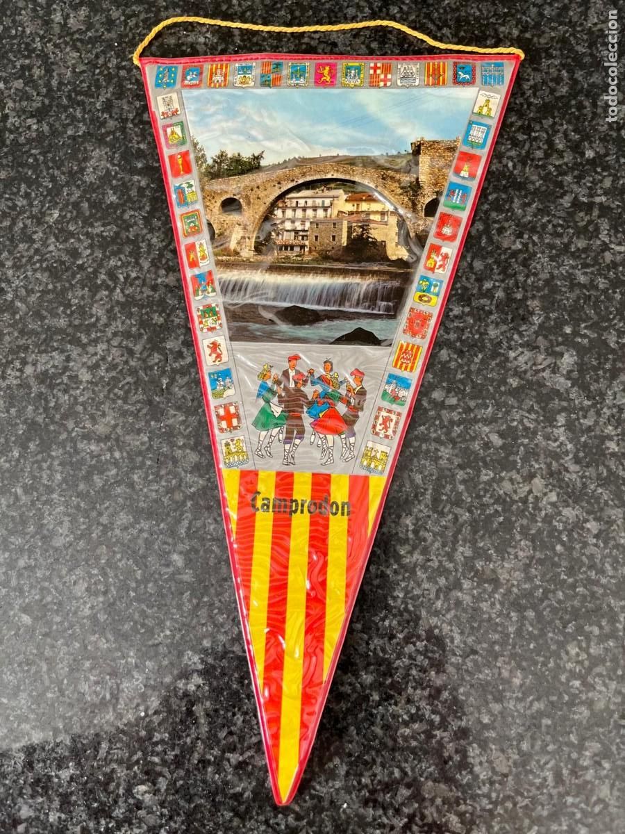 Banderines de colecci&oacute;n: banderin Camprodon Gerona a&ntilde;os 60