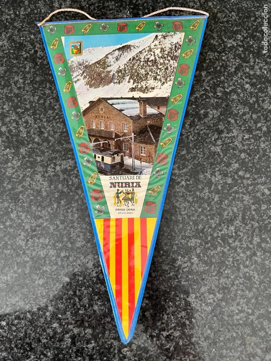 Banderines de colecci&oacute;n: banderin Santuari de Nuria Gerona a&ntilde;os 50