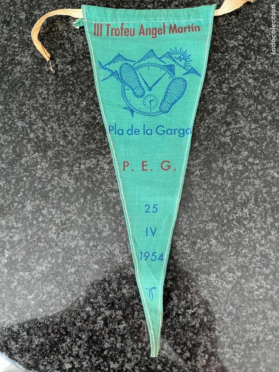Banderines de colecci&oacute;n: III Trofeo Angel Mart&iacute;n Pla de la Garga P.E.G. 1954