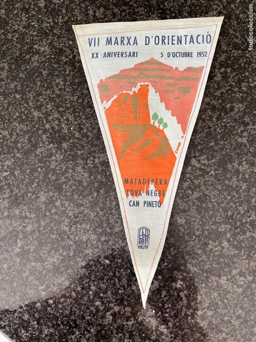 Banderines de colecci&oacute;n: VII Marxa d'Orientaci&oacute; XX aniversari Matapera cova negre can pineto 1952