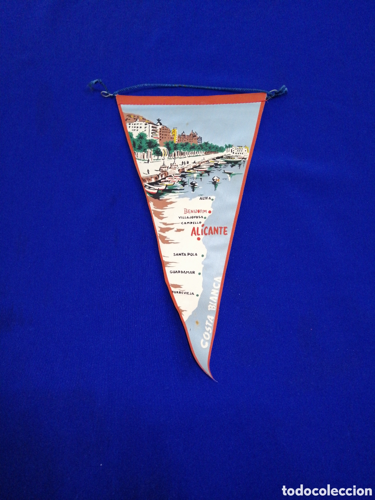 Banderines de colecci&oacute;n: COSTA BLANCA ALICANTE - ALTEA - BENIDORM - VILLAJOYOSA-CAMPELLO - SANTA POLA-GUARDAMAR - TORREVIEJA