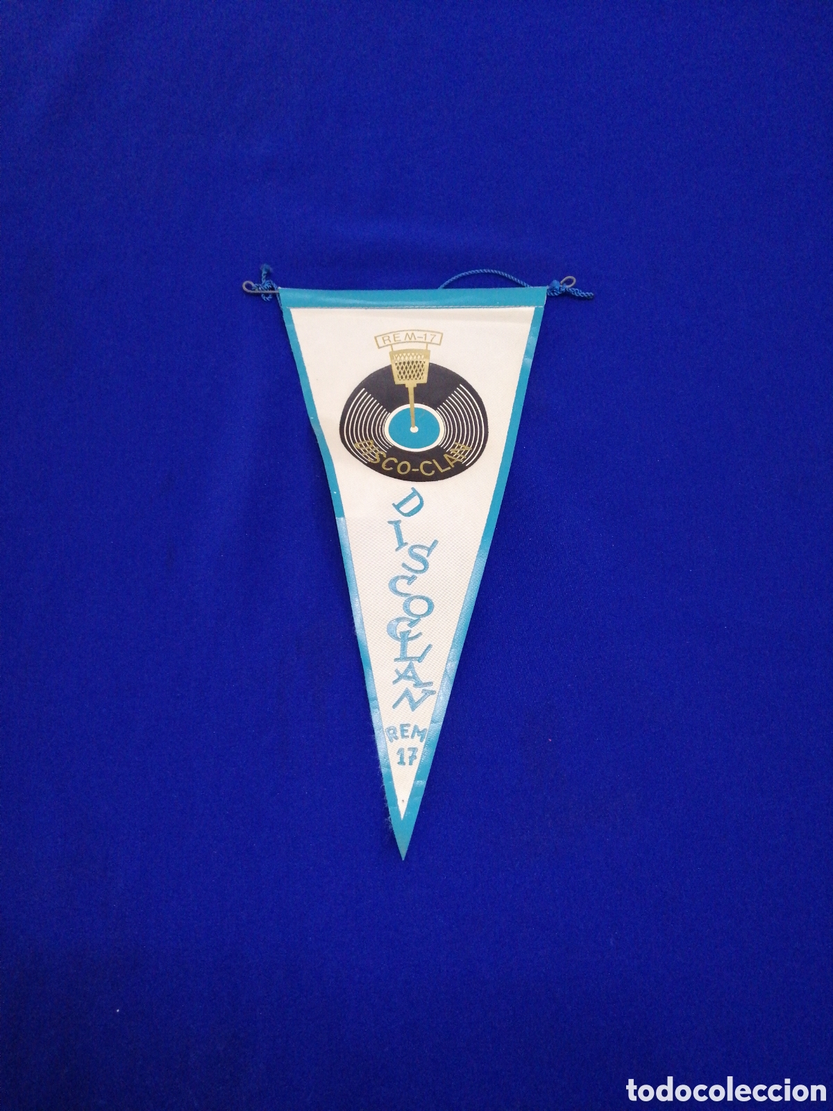 Banderines de colecci&oacute;n: DISCO-CLAN REM - 17 OBSEQUIO DE LA REVISTA VALENCIANA DISCO CLAN - 1965 - DIFICIL DE CONSEGUIR