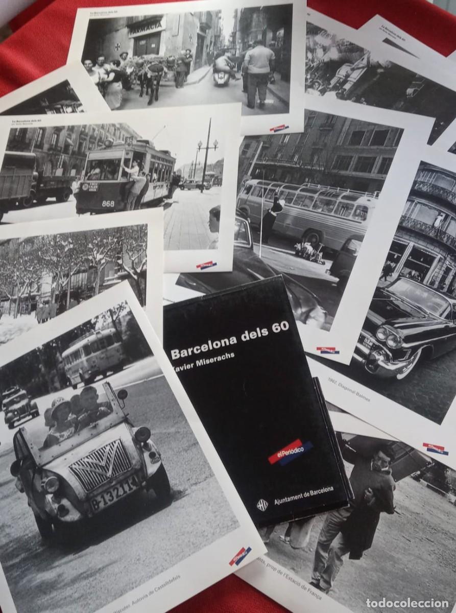 Banderines de colecci&oacute;n: LA BARCELONA DELS 60 -FOTOS XAVIER MISERACHS -LOTE DE 13 LAMINAS- EL PERIODICO-AJUNTAMENT -VER FOTOS