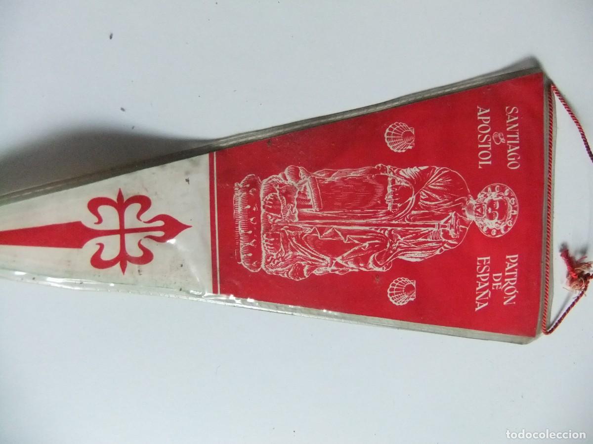 Banderines de colecci&oacute;n: CDA BANDERIN SANTIAGO de COMPOSTELA por dos caras