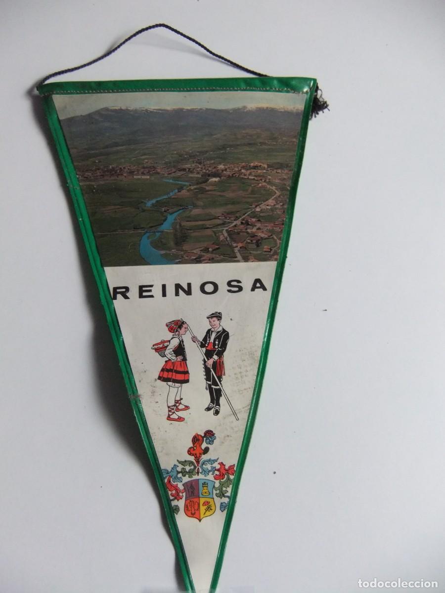 Galhardetes de cole&ccedil;&atilde;o: CDA BANDERIN de REINOSA CANTABRIA VISTA NACIMIIENTO del RIO A&Ntilde;OS 1960