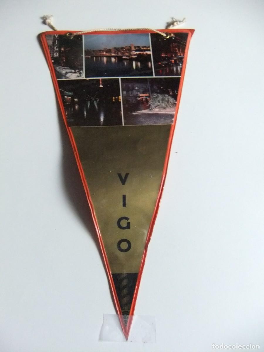 Galhardetes de cole&ccedil;&atilde;o: CDA BANDERIN de VIGO VISTAS de la CIUDAD a&ntilde;os 1960