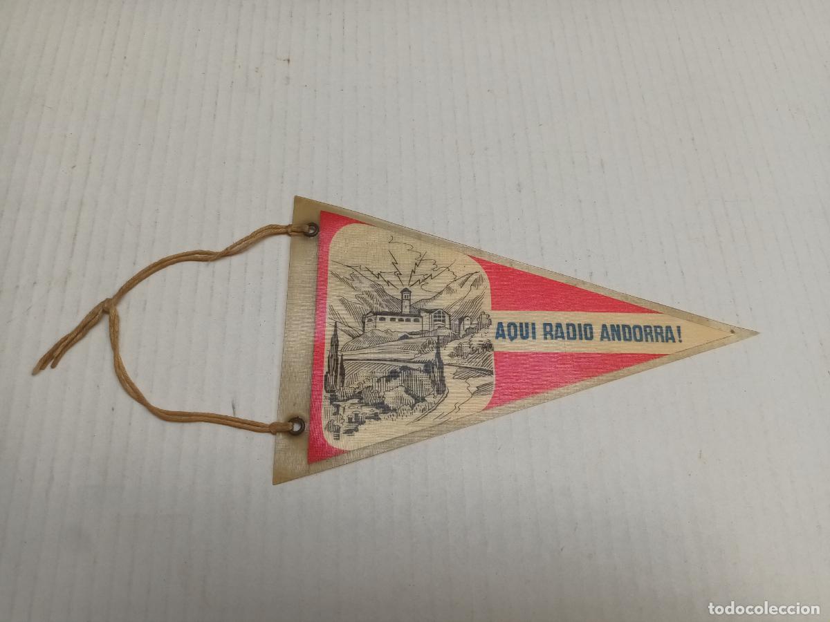 Banderines de colecci&oacute;n: BANDERIN AQUI RADIO ANDORRA.