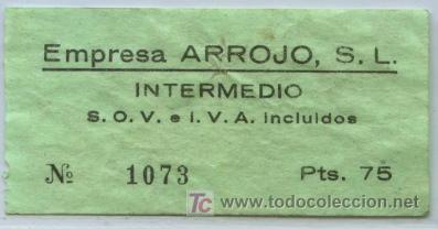 Collectionnisme Billets de transport: BILLETE DE BUS DE ASTURIAS // AUTOBUSES  DE LINEA // SIERO (ASTURIAS)