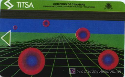 Colecionismos Bilhetes de Transporte: BILLETE DE BUS DE TENERIFE (CANARIAS) // TITSA