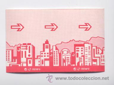 Collectables Transport Tickets: BILLETE RENFE SIN IMPRIMIR (1)