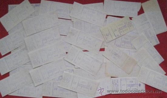 Coleccionismo billetes de transporte: BILLETES DE AUTOBUS. E.M.T. DE MADRID. AÑOS 80. ENVIO CERTIFICADO GRATIS¡¡¡