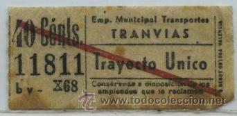 Colecionismos Bilhetes de Transporte: GSC 118 MADRID - BILLETE DE TRANVIAS DE MADRID