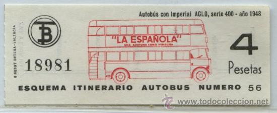 Collectables Transport Tickets: (F23//8) GSC 189 BCN - BILLETE DE AUTOBUSES DE BARCELONA