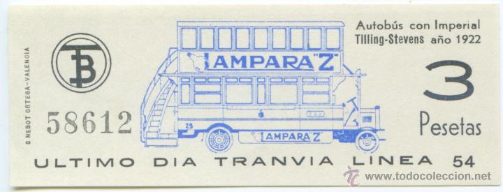 Collectionnisme Billets de transport: (F23//8) BILLETE TRANVIA BARCELONA / SERIE PRIMER DIA - ULTIMO DIA / 1970