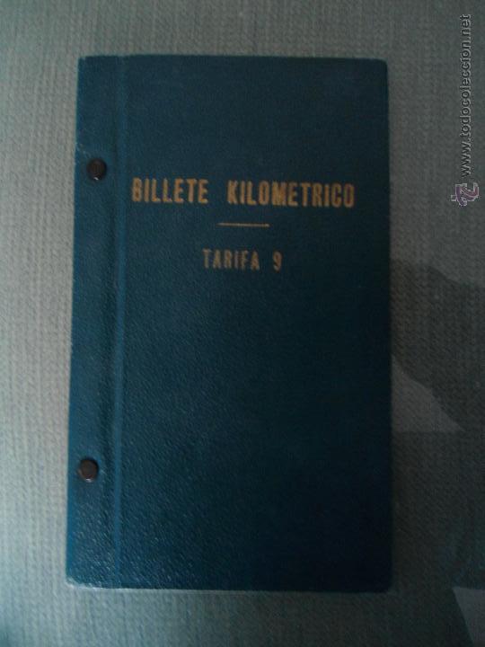 Sammeln von Fahrkarten: ANTIGUO BILLETE KILOMETRO