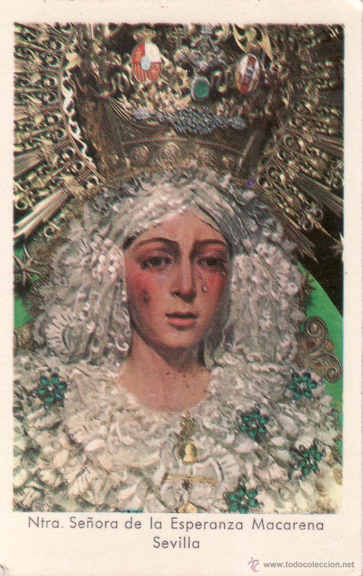Coleccionismo Billetes de transporte: SEMANA SANTA SEVILLA - CALENDARIO DE LA ESPERANZA MACARENA DE 1969 - PUBLICIDAD SAN RAFAEL