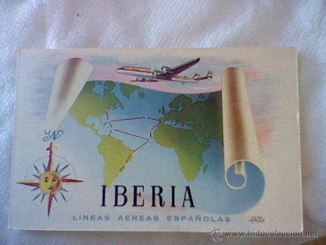 Colecionismos Bilhetes de Transporte: carnet 1950 vuelo trasatlantico ultra raro *C29