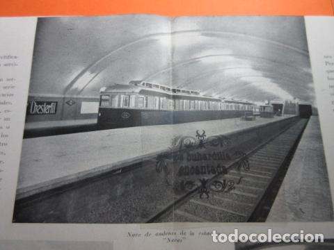 Coleccionismo billetes de transporte: METRO BARCELONA TRANSVERSAL - RECORTE TREN SERIE 300 (364) ESTACION NAVAS - LEER INT.