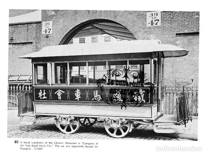 Collectables Transport Tickets: LAMINA TRANVIA COMPA&Ntilde;IA CHINA THE IRON HORSE CARS TRAMWAY CARS - FERROCARRIL TRANVIAS TRANVIA