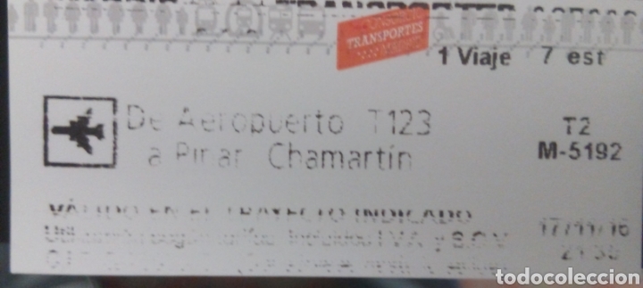 Sammeln von Fahrkarten: BILLETE DE METRO AEROPUERTO MADRID