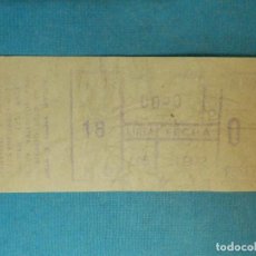 Coleccionismo Billetes de transporte: BILLETE DE TRANSPORTE - AUTOBÚS MADRID - AÑOS 70 - 