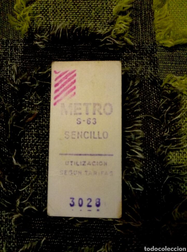 Sammeln von Fahrkarten: BILLETE SENCILLO METRO DE MADRID