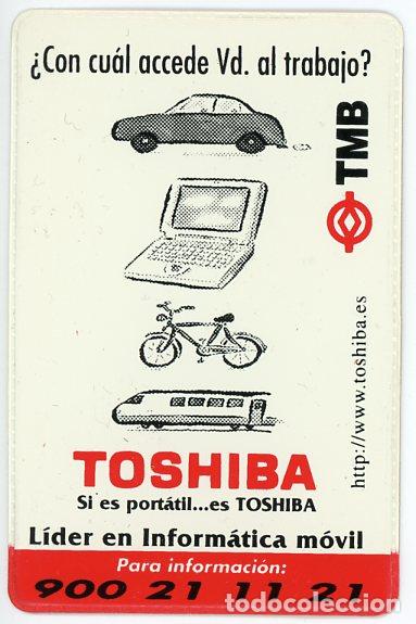 Sammeln von Fahrkarten: FUNDA DE PLASTICO PARA TARJETAS DE TMB DE BARCELONA