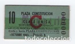 Coleccionismo billetes de transporte: (ALB-TC-23) BILLETE FERROCARRIL TREN FERROCARRILES ARGENTINOS MUESTRA 00000 CLASE UNICA