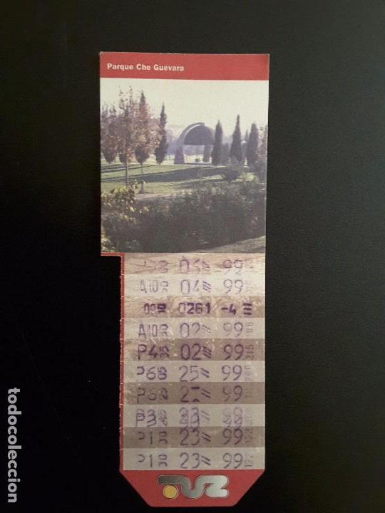 Collectionnisme Billets de transport: BILLETES BONO BUS ZARAGOZA A&Ntilde;O 1999