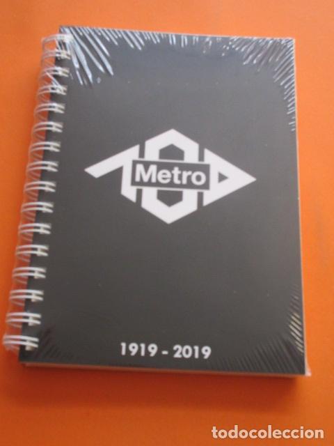 Coleccionismo billetes de transporte: CUADERNO CENTENARIO METRO DE MADRID - Foto 2