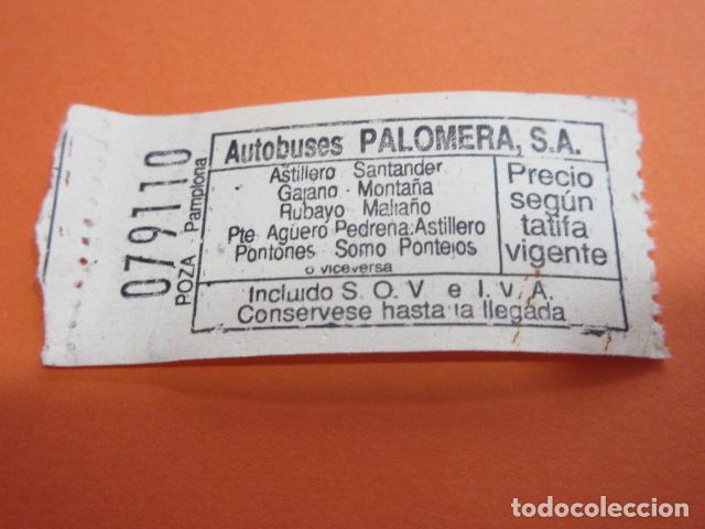 Colecionismos Bilhetes de Transporte: SANTANDER ANTIGUO BILLETE AUTOBUSES ELECHAS RUBAYO - AMARILLO PALOMERA GAJANO PEDRE&Ntilde;A SOMO ASTILLERO