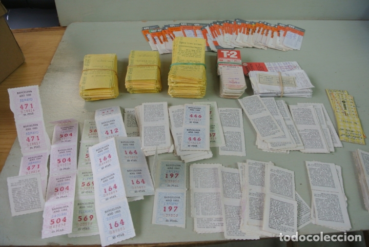 Collectables Transport Tickets: Gran y variado lote de billetes de transporte, Trenes RENFE