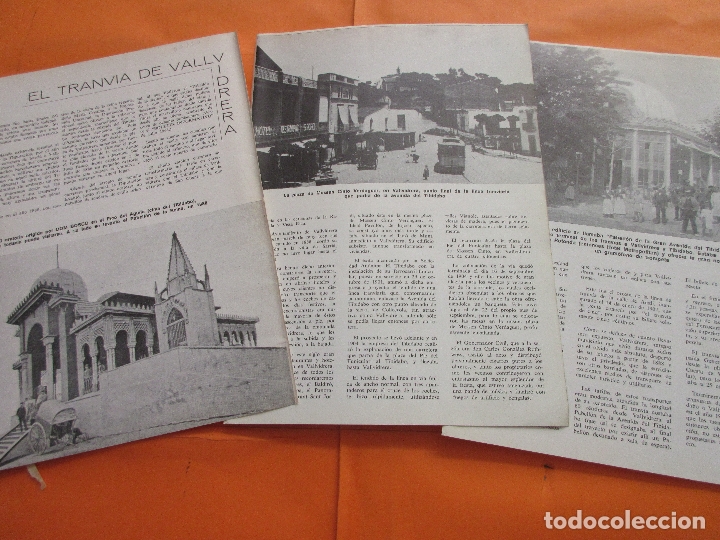 Sammeln von Fahrkarten: ARTICULO 1970 - EL TRANVIA DE VALVIDRIERA - 4 PAGINA - TRANVIA SERIE 401-412 CARDE ESCORIAZA - 1 PAG