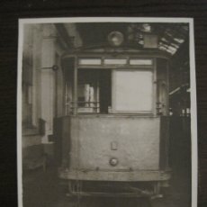 Coleccionismo Billetes de transporte: TRANVIA-SERIE 801·838-AÑO 1935-TALLERES SARRIA-FOTOGRAFIA-VER FOTOS-(V-17.782). Lote 180398413
