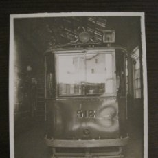Coleccionismo Billetes de transporte: TRANVIA-SERIE 501·550-AÑO 1933-TALLERES SARRIA-FOTOGRAFIA-VER FOTOS-(V-17.784). Lote 180398643