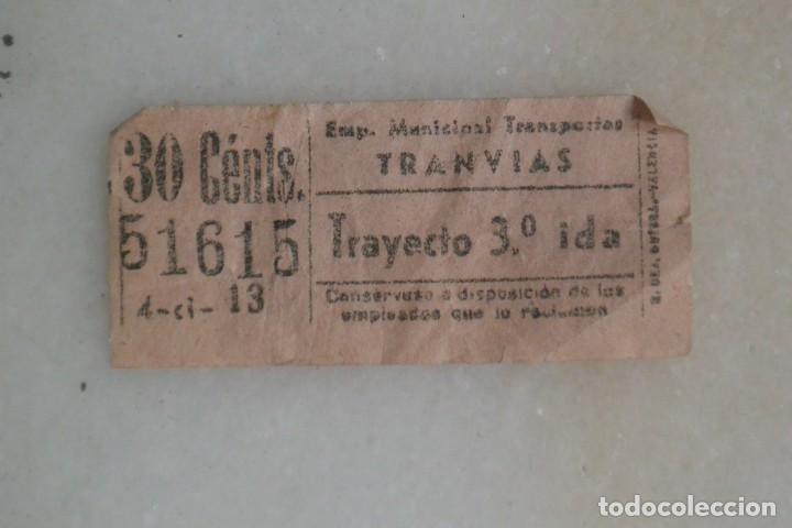 Sammeln von Fahrkarten: BILLETE TRANSPORTE MADRID TRANVIA TRAYECTO 3&ordm;. CAPICUA 51615, 30 CTS