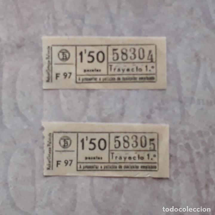 Coleccionismo Billetes de transporte: BILLETES DE AUTOB&Uacute;S DE 1,50 PESETAS - TB F97