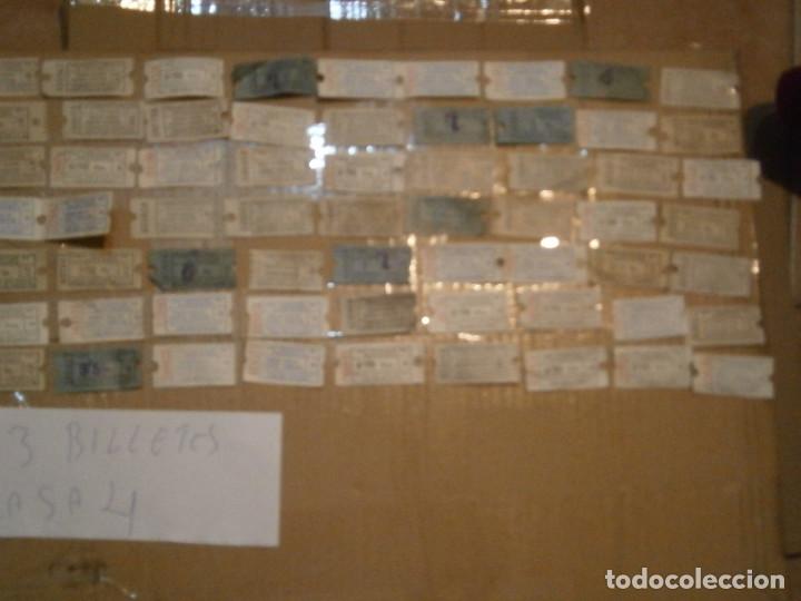 Collectionnisme Billets de transport: &iexcl;&iexcl;LOTE DE 63 BILLETES DE TRANVIAS&iexcl;&iexcl;A&Ntilde;OS 60 70&iexcl;&iexcl;&iexcl;
