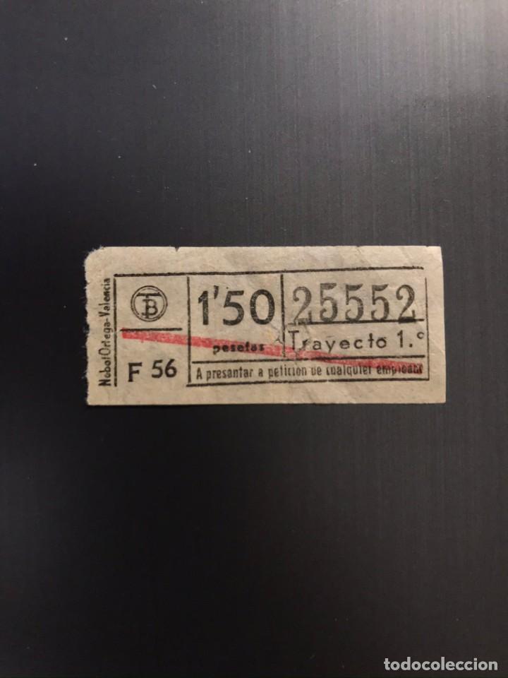 Colecionismos Bilhetes de Transporte: BILLETE CAPICUA 25552 TRANVIAS BARCELONA - 1.50 PESETAS - TRAYECTO 1&ordm; F-56