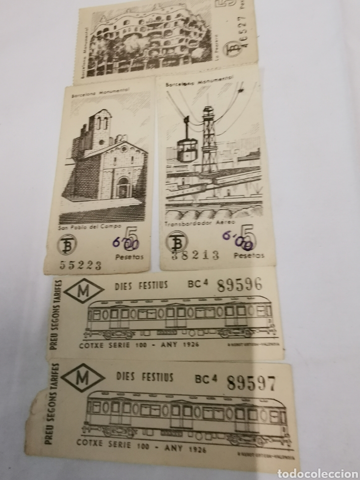 Colecionismos Bilhetes de Transporte: Billetes de metro y bus
