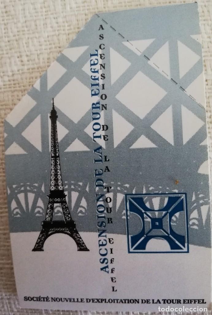 Colecionismos Bilhetes de Transporte: BILLETE ASCENSI&Oacute;N DE LA TOUR EIFFEL. 1998