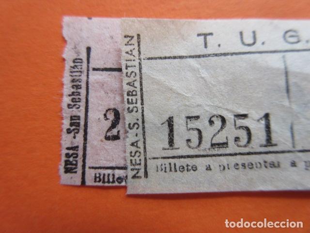Collectionnisme Billets de transport: BILLETE BILBAO TUGBSA AUTOBUS O TROLEBUS - CAPICUA 23432 15251 OJO VER DIFERENTE TIPO LETRA IMPRESOR
