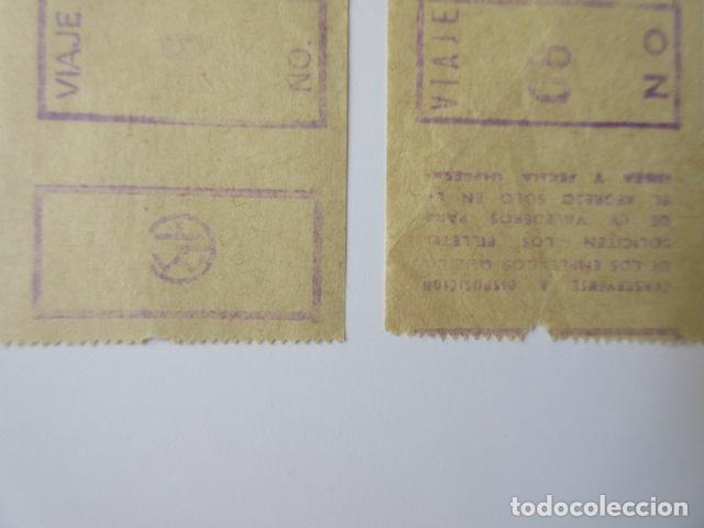 Collectables Transport Tickets: LOTE 2 BILLETE EMT MADRID DIFERENTES UNO CON LOGO Y EL OTRO SIN EL EN LINEA 007