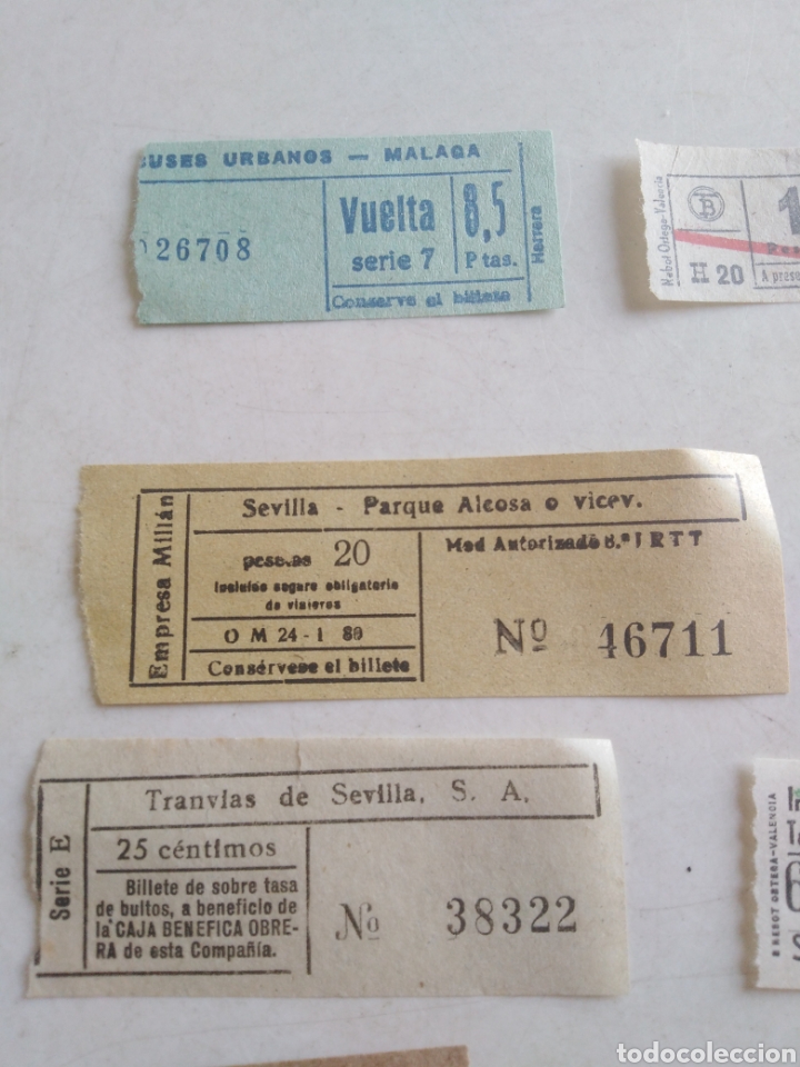 Coleccionismo Billetes de transporte: Lote de 24 billetes de transportes antiguos - Foto 2 - 213073442